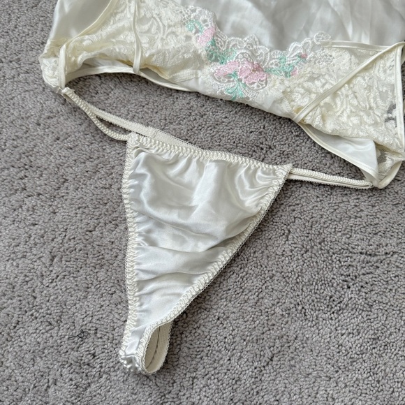 Intimo Amore Silky Babydoll Lingerie Set | Vintage Sears | Size Large - Picture 4 of 6